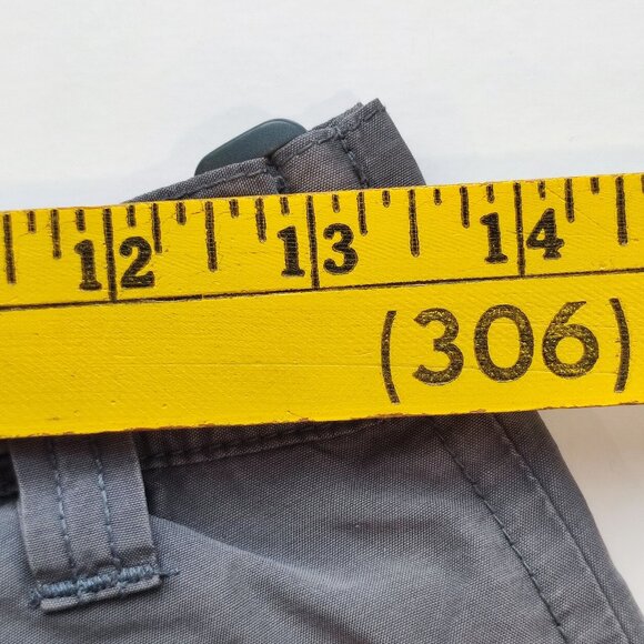 Columbia cargo shorts women's size 8 grey outdoor side pocket - Picture 9 of 11